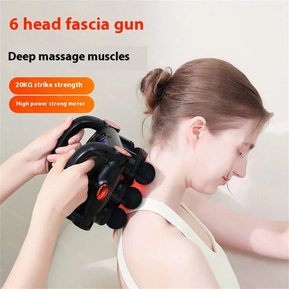MERALL 6-Head Massage Gun
