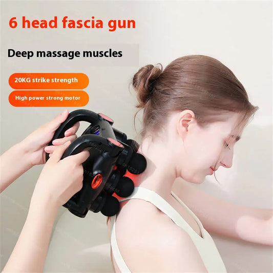 MERALL 6-Head Massage Gun