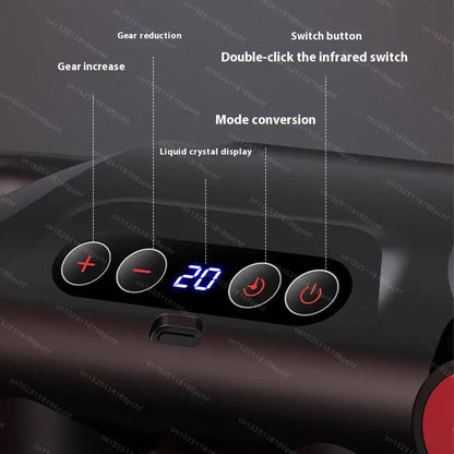 MERALL 6-Head Massage Gun