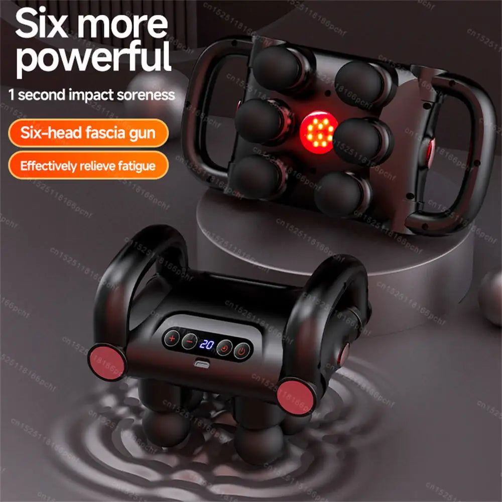 MERALL 6-Head Massage Gun