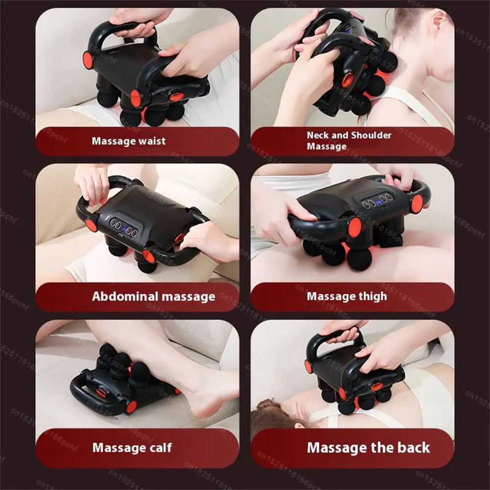 MERALL 6-Head Massage Gun